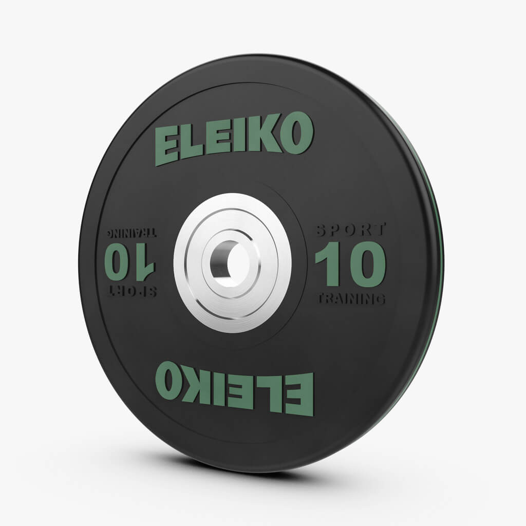 Eleiko Sports Training Plates, Black