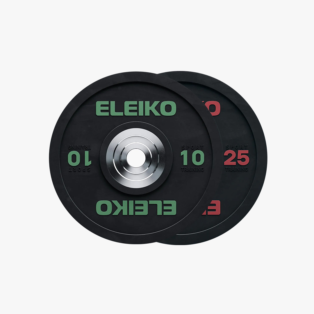 WEB - Eleiko Sport Training Plates, Black - New Version - Hero Image