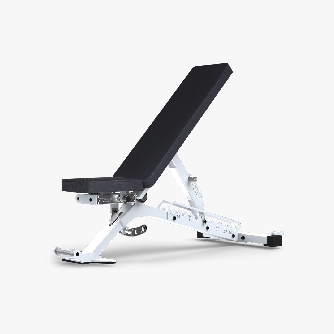 WEB - REP Fitness BlackWing™ Adjustable Weight Bench, Standard Pad - WHITE - Hero Image